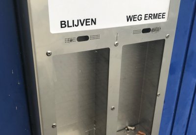 GoClean interaktiver Zigarettenaschenbecher