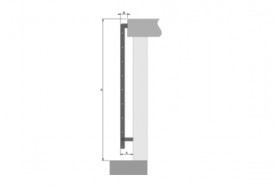 Sicherheitstreppe Typ Wall